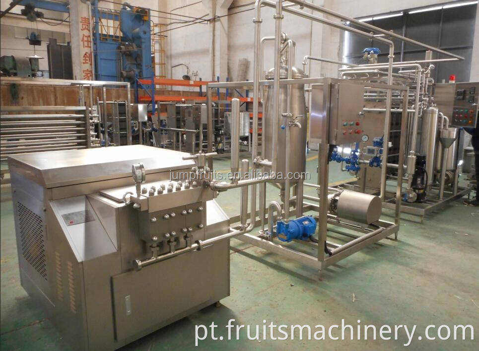 Industrial soft ice cream production line machinery